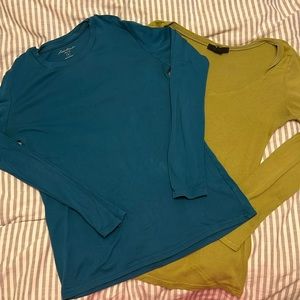 Two Long Sleeve Shirts
